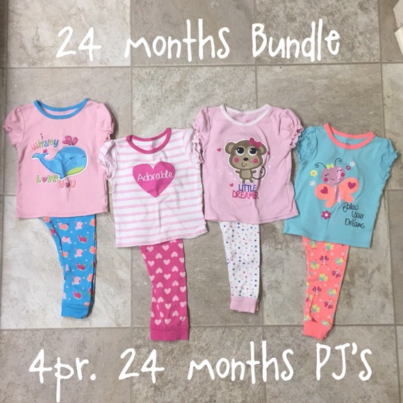 baby girl pajamas 24 months